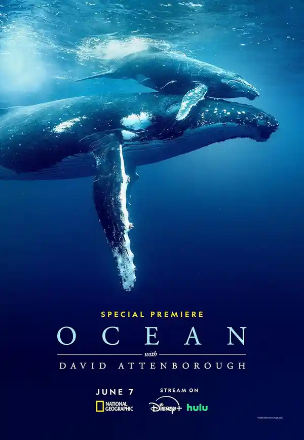 Ocean with David Attenborough streaming release poster